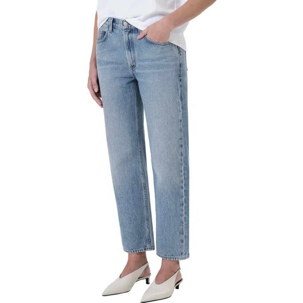 AGOLDE Valen Jean Mid Rise Vintage Straight Denim Jeans Size 27 New With Tags
